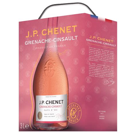 Fontaine J P Chenet Grenache Cinsault Non Mill I G P Pays D Oc Vin