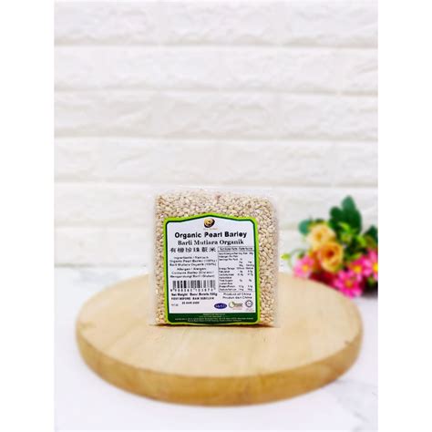 Jual Lohas Organic Pearl Barley G Shopee Indonesia