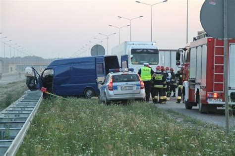 Wypadek na obwodnicy Kielc w Kostomłotach Echo Dnia Świętokrzyskie