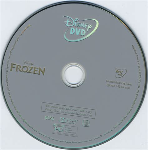 Frozen Blu Ray Cover Labels R