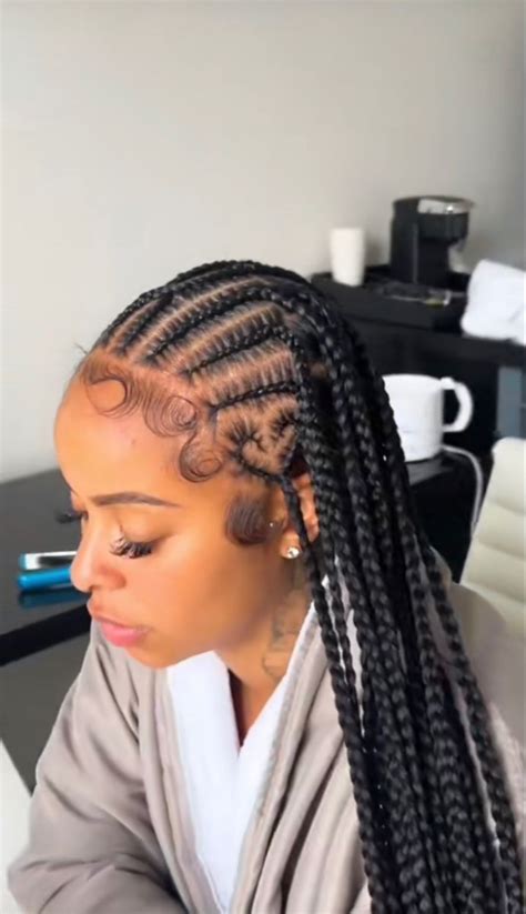 Fulani Heart Braids Protective Hairstyles Braids Feed In Braids