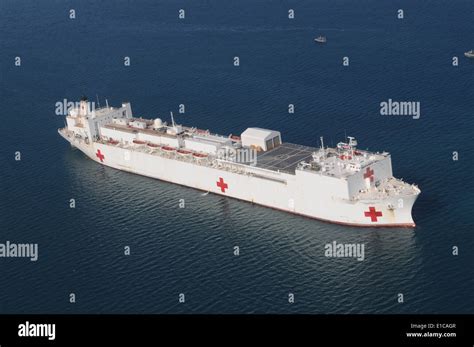 Military Sealift Command Hospital Ship Usns Comfort T Ah 20 Hi Res