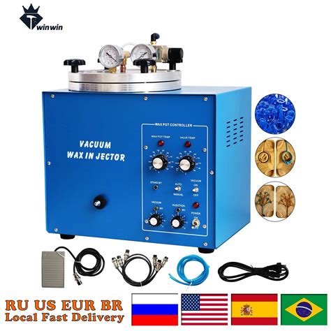 V Va Vacuum Wax Injector Kg Tank Wax Injection Machine For Jewelry