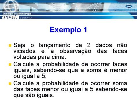 Estatstica Aula Probabilidade Unidade Probabilidade Condicional