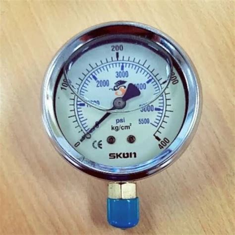 Jual Pressure Gauge SKON 500kg Drat 1 4 Uk 2 1 2 Inch Jakarta