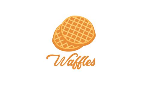 Waffle Dessert Sweet Food Bakery Logo 13536547 Vector Art At Vecteezy