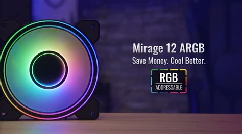 Netcodex Ph Aerocool MIRAGE 12 ARGB LED FAN 120MM Infinity Mirror