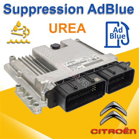 Suppression système AdBlue Urea Citroën Bosch MD1CS003 démarrage