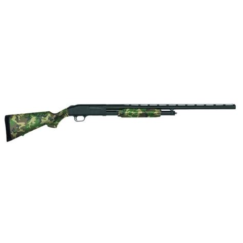 Mossberg 500 Field Pump Action Shotgun Woodland Camo 12gauge 3 28