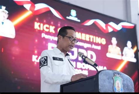 Sekda Buka Meeting Kick Off Rencana Pembangunan Jangka Panjang Daerah