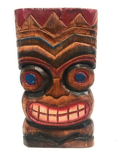 Happiness Tiki Mask Wall Plaque Hand Carved Dpt Walmart