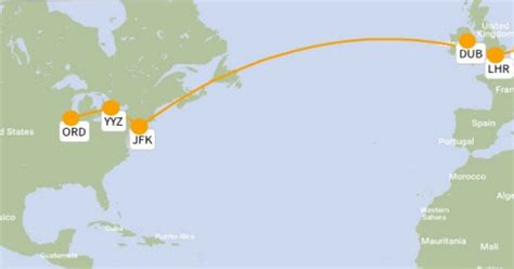 World's 20 busiest international airline routes include three U.S. airports