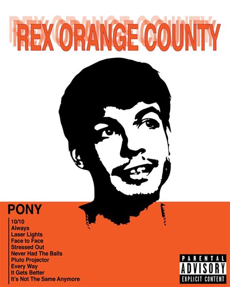 Digital Download Rex Orange County Poster Album Cover Etsy In 2021 Poster Music Poster