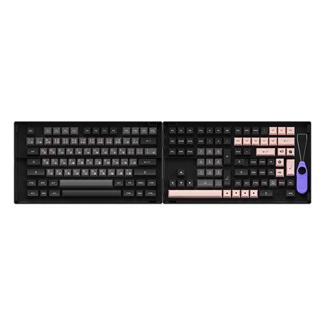 Black Pink Keycap Set Hiragana Version Key Akko Official