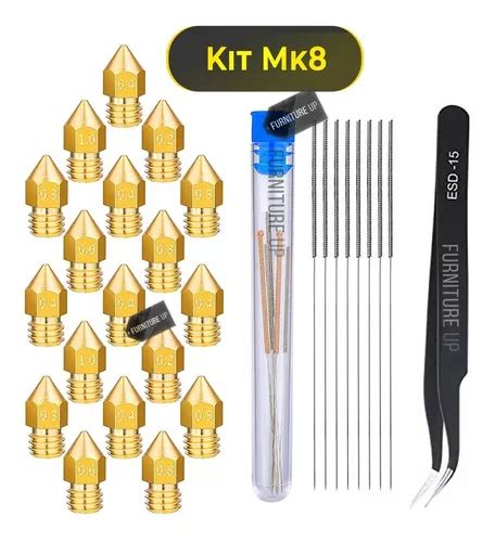 Kit De Limpieza Boquillas Impresora D Agujas Y Pinzas Mm Mercadolibre