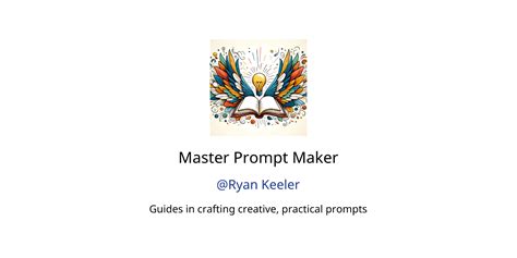 Master Prompt Maker GPTs Features And Functions Examples And Prompts