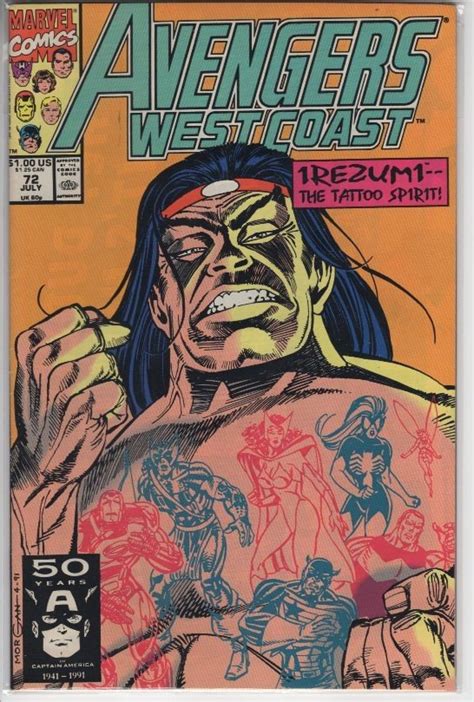 West Coast Avengers 72 Fnvf Collectors Edge Comics