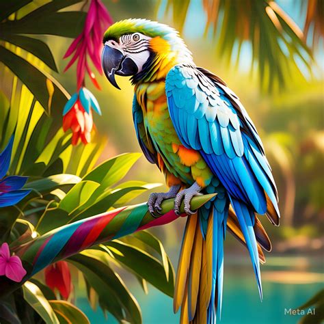 facts  parrots   depth    colorful  intelligent