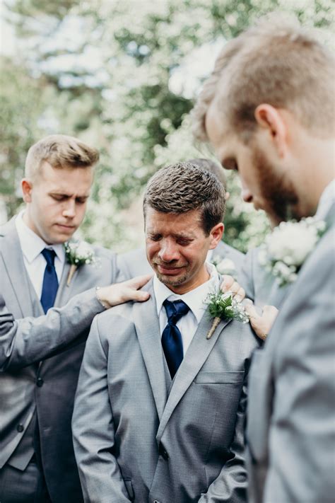 Wedding Photography Groom Crying Wedding Photography Happy Tears