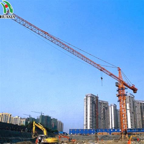 Self Erecting Qtz Tower Crane With Slewing Reducer China