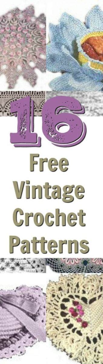 16 Free Vintage Crochet Patterns Ottawa Mommy Club