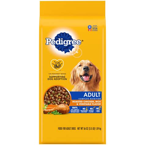 Pedigree Complete Nutrition Roasted Chicken Rice And Vegetable Flavor