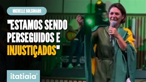 Michelle Bolsonaro Chora Em Culto E Diz Ser Perseguida E Injusti Ada