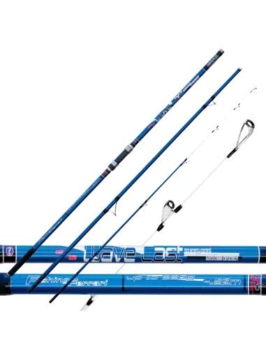 Fishing Ferrari Canna Da Pesca Surf Casting 3 Pezzi Wave Cast 220 Gr