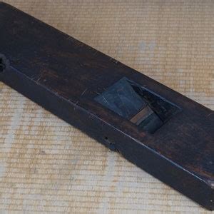 Japan Plain Wood And Iron Antique Tool Japanese Carpenter 1800 S Daiku