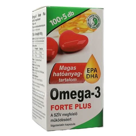 3689 Ft Dr Chen Omega 3 Forte Plus Kapszula 105db Herbaposta Webshop