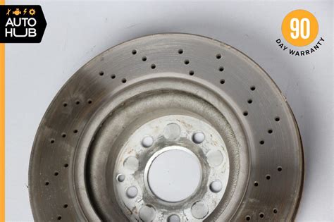 Mercedes R230 Sl500 Sl550 E550 Front Left And Right Brake Rotors Disc Set