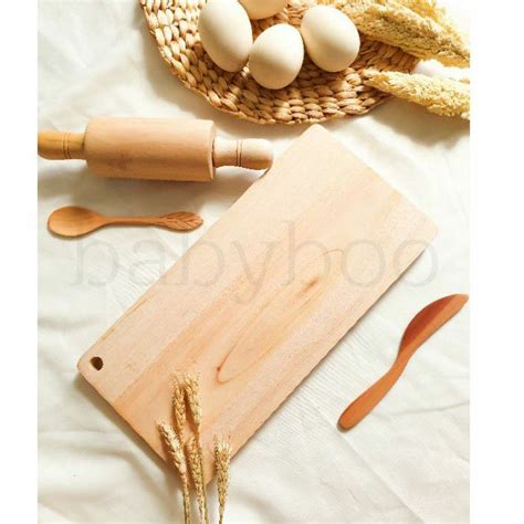 Jual TALENAN Kayu Mahoni Jati Foodgrade Wooden Serving Cutting Board