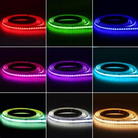 Flexible Cob Rgbw Super Uniform Light Led Strip Lights Leds M