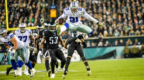 Cant Miss Play Zeke Gets Up For Epic Hurdle