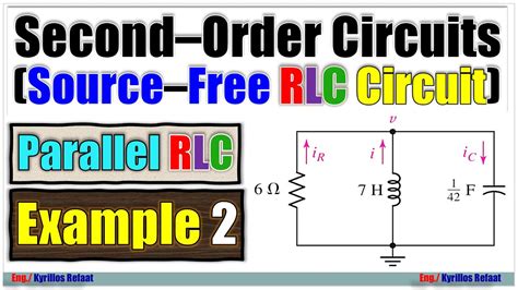 Second Order Circuits Part Parallel Rlc Example Natural