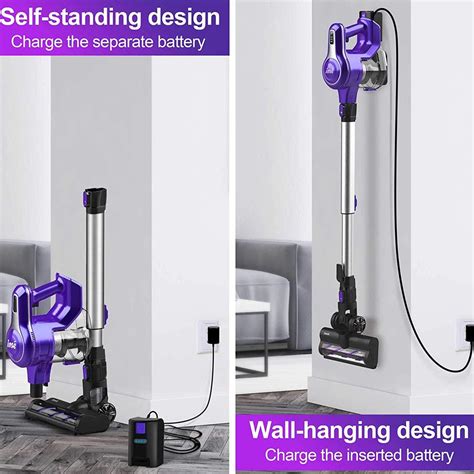 INSE S6 Cordless Handheld Vacuum Cleaner 25KPa Suction Purple