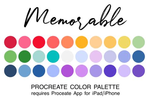 Fresh Citrus Procreate Color Palette Procreate Tool Instant Etsy Artofit