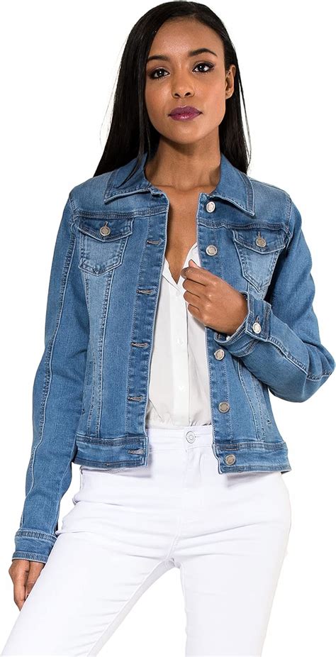 Simply Chic Women S Denim Jacket Large Sizes L 4XL Transition Jacket