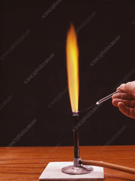 Calcium Flame Test Stock Image A5100236 Science Photo Library