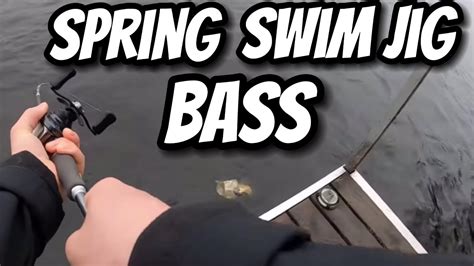 How To Catch BIG Pre Spawn BASS Using A SWIM JIGS Our First Video