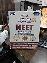 Buy Smart Errorless Physics Neet Class Ncert Based