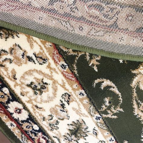 covor clasic lotos  verde oval diverse dimensiuni housemob