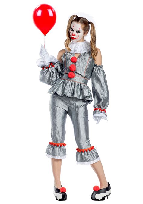 Amscan Pennywise Halloween Costume For Women It Plus 18 20 With