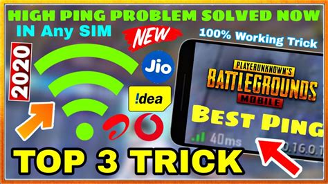 Reduce Ping In Pubg Mobile How To Get Low Ping In Pubg With Proof