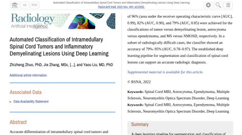 Radiology Artificial Intelligence On Twitter Check Out Today S