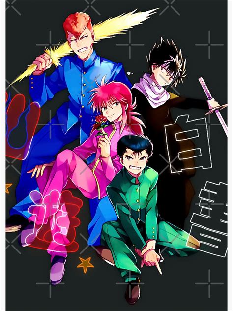 Yusuke Urameshi Yu Yu Hakusho Fanart Anime Waifu Sticker For Sale By