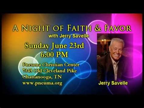 A Night Of Faith Favor W Dr Jerry Savelle YouTube