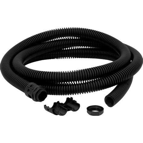 Polypropylene Flexible Conduit Kit 10m 20mm Black Toolstation