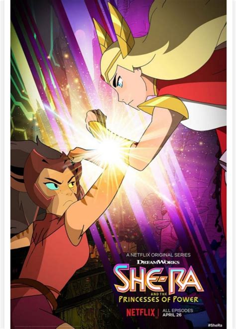 Los Ojos Del Espectador She Ra Y Las Princesas Del Poder Lanza Póster