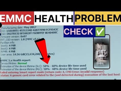 Mobile Emmc Emcp Health Check How To Check Mobile Emmc Health